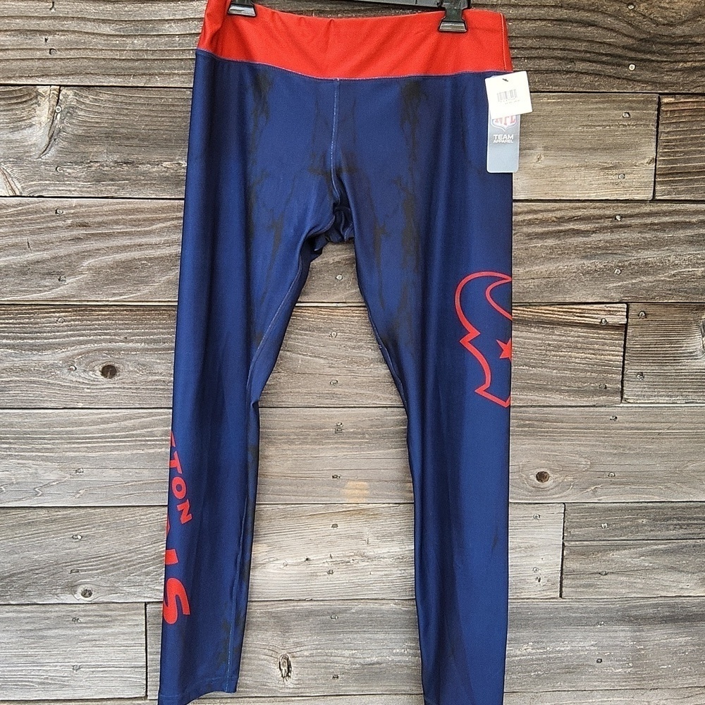 NFL Houston Texans blue & red leggings NWT
